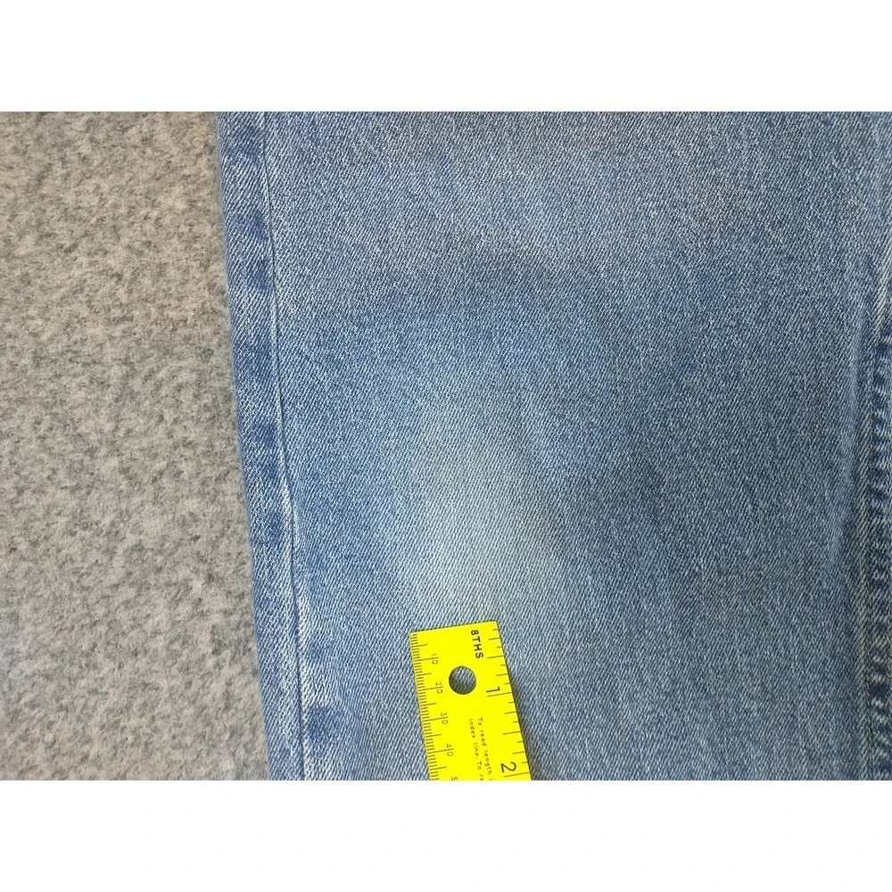 Wrangler Five Star Premium Denim Mens 34x30 Medium Wash Straight Jeans 1096FXVDB